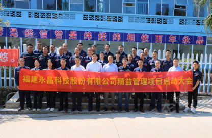 永晶科技股份精益管理咨询项目